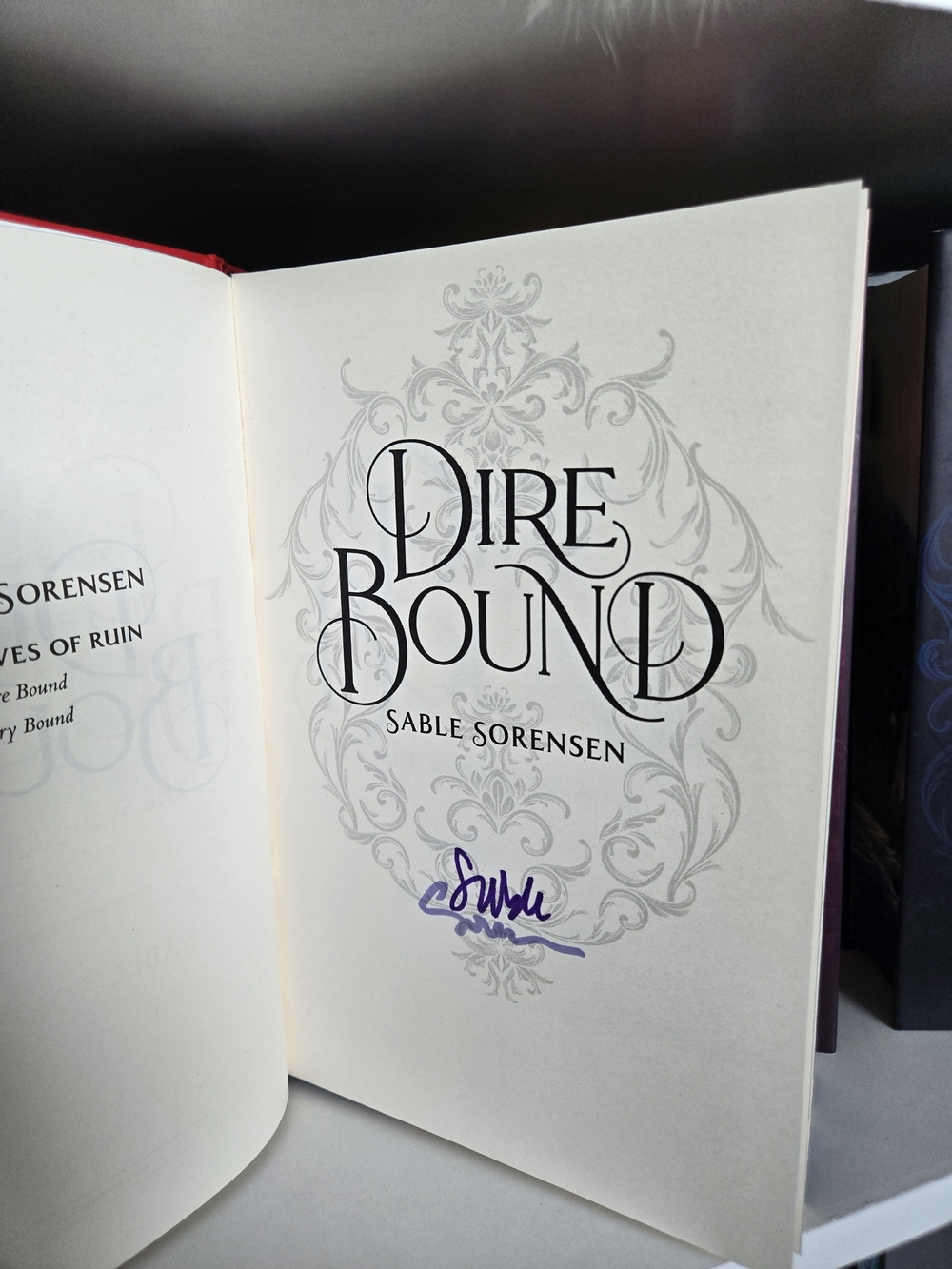 Waterstones - Direbound & Furybound Handsigned - Picture 4 of 8